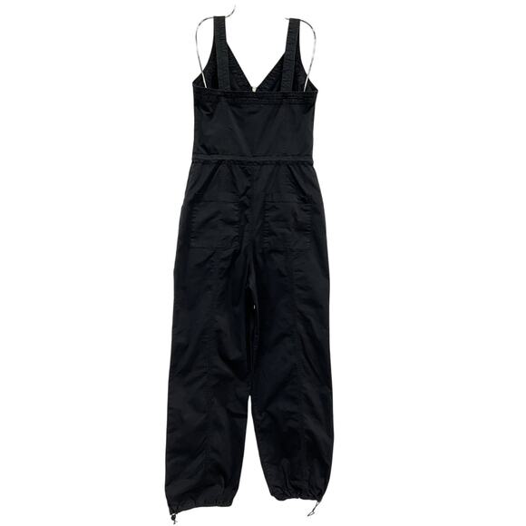 Pistola 'Viva' Black Cotton Jumpsuit Size S - Picture 3 of 4